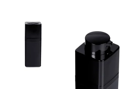 Akrilna Airless bočica 15mL sa pumpicom, u crnoj boji - 5 kom-1