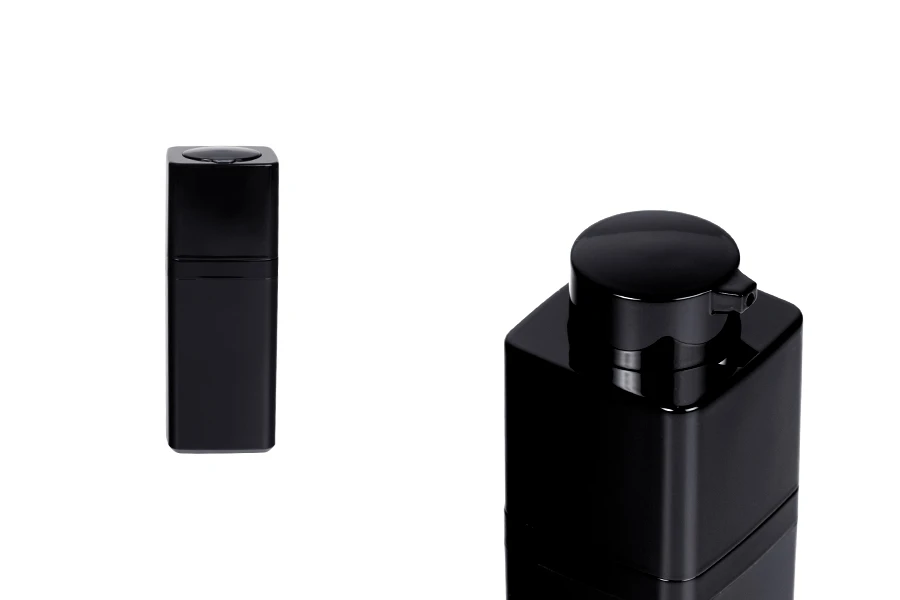 Akrilna Airless bočica 15mL sa pumpicom, u crnoj boji - 5 kom Akrilna Airless bočica 15mL sa pumpicom, u crnoj boji - 5 kom