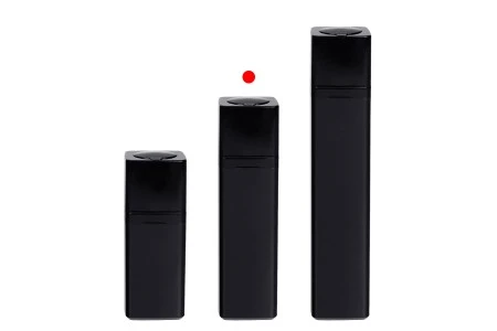 Akrilna Airless bočica 30mL sa pumpicom, u crnoj boji - 5 kom-5