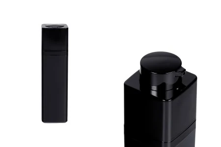 Akrilna Airless bočica 30mL sa pumpicom, u crnoj boji - 5 kom-1