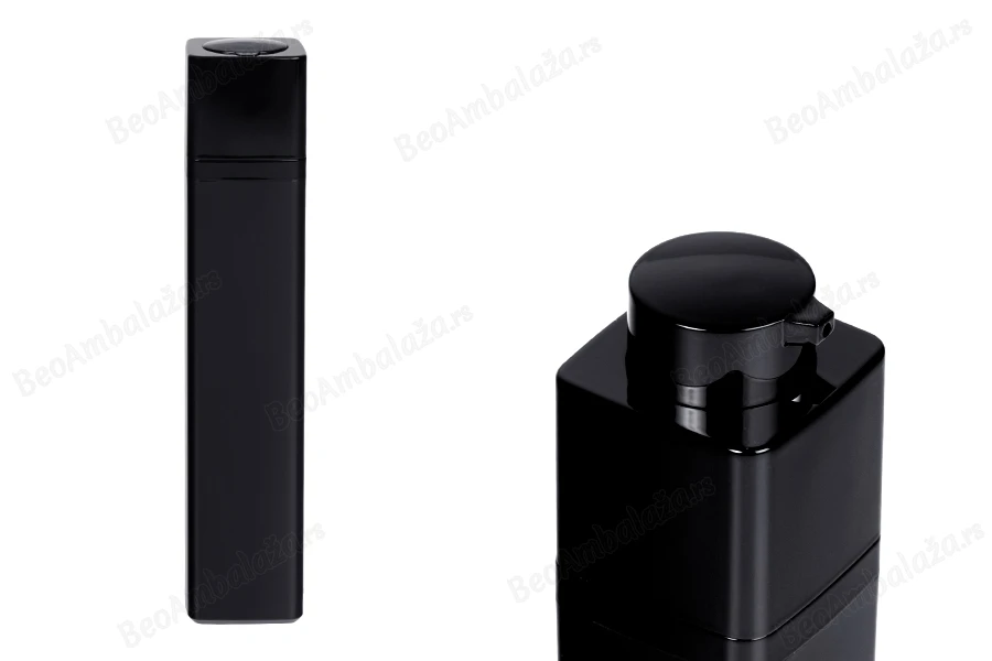 Akrilna Airless bočica 50mL sa pumpicom, u crnoj boji - 5 kom-slika_proizvoda
