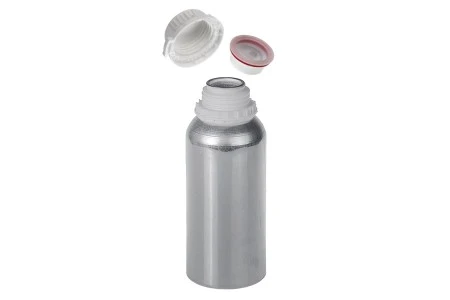Aluminijumska boca 500mL, sa plastičnim čepom i navojnim zatvaračem-1