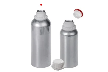 Aluminijumska boca 1000mL, sa plastičnim čepom i navojnim zatvaračem-2