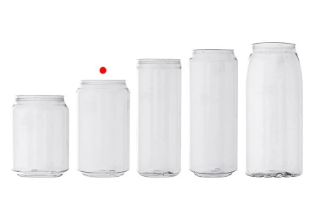 Providna (PET) plastična limenka 330mL (niska) sa aluminijumskim poklopcem (nepohodna upotreba mašine za zatvaranje) - 200 kom-8