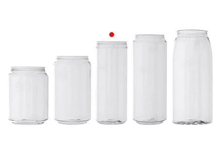 Providna (PET) plastična limenka 330mL (visoka) sa aluminijumskim poklopcem (nepohodna upotreba mašine za zatvaranje) - 200 kom-7