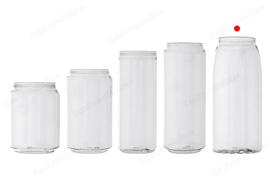 Providna (PET) plastična limenka 650mL sa aluminijumskim poklopcem (nepohodna upotreba mašine za zatvaranje) - 100 kom-grupa_slika