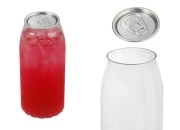Providna (PET) plastična limenka 650mL sa aluminijumskim poklopcem (nepohodna upotreba mašine za zatvaranje) - 100 kom
