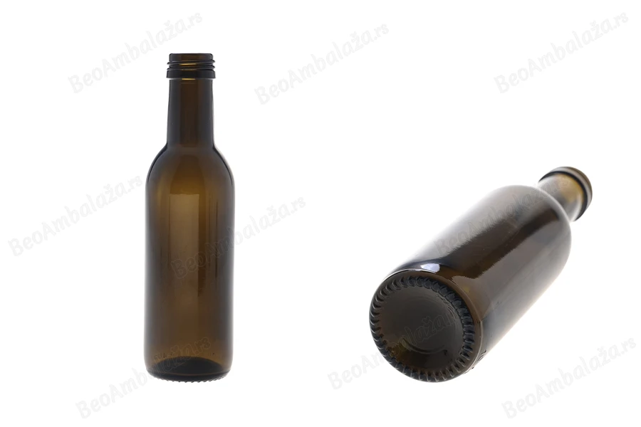 Staklena flaša 187mL - PP 28-dimenzije_slike
