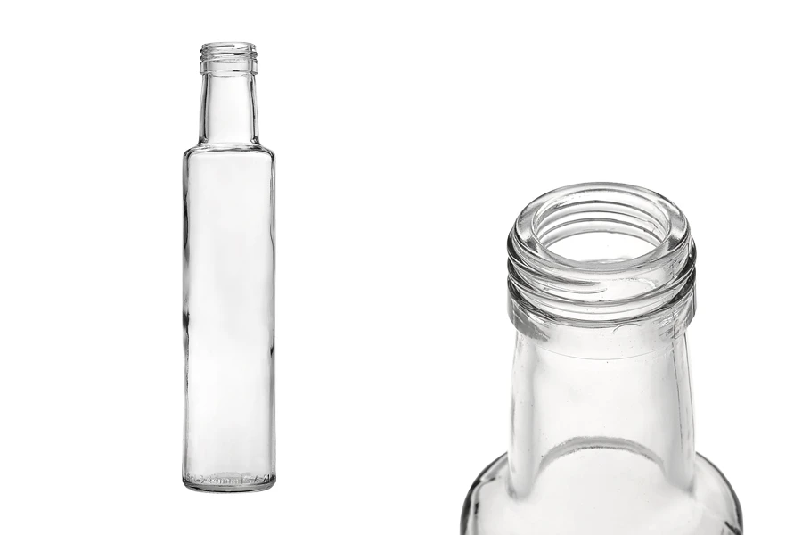 Providna staklena Dorica flaša 250mL (PP 31.5) Providna staklena Dorica flaša 250mL (PP 31.5)