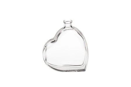 Staklena flašica u obliku srca 100mL-1
