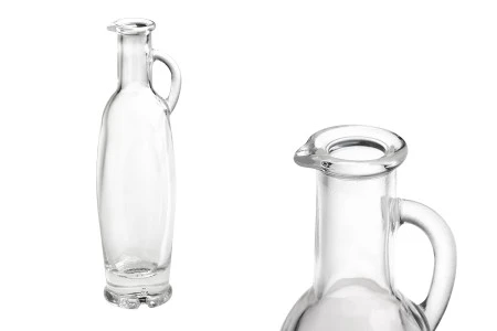 Stakleni providan bokal za ulje sa ručkom 100mL-1