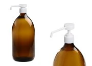 Staklena braon flašica 1000mL, za parfeme i ulja Staklena braon flašica 1000mL, za parfeme i ulja