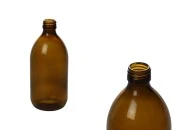 Staklena braon flašica 500mL, za parfeme i ulja Staklena braon flašica 500mL, za parfeme i ulja