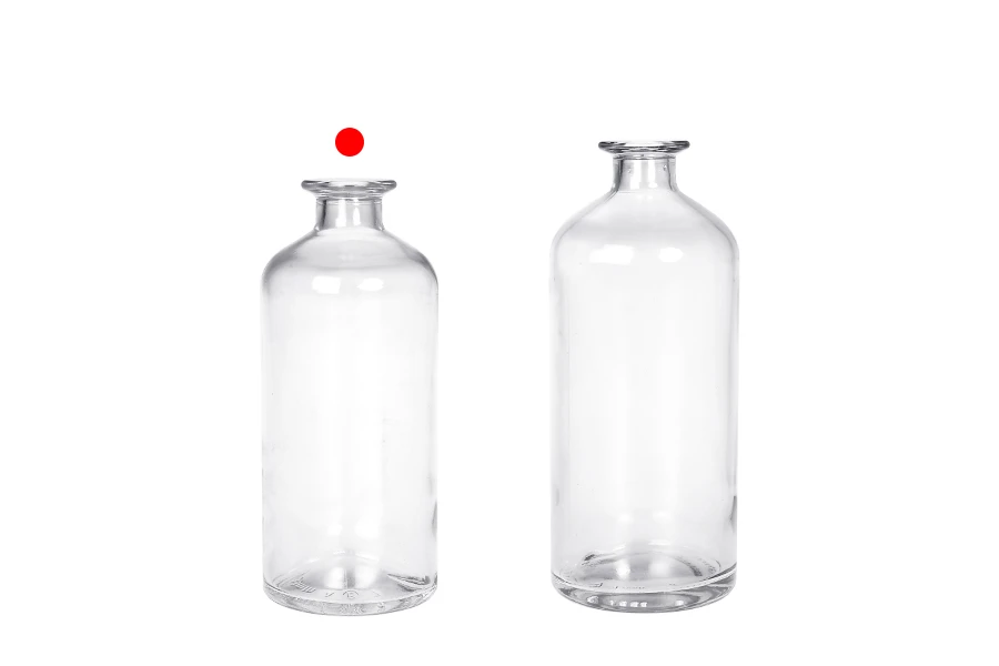 Staklena cilindrična flaša 500mL Staklena cilindrična flaša 500mL