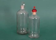 Staklena cilindrična flaša 500mL Staklena cilindrična flaša 500mL