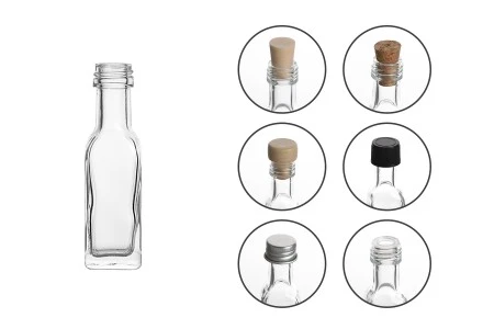 Staklena flaša Marasca 20mL - bez zatvarača-3