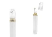 Akrilna bela roll-on bočica 20mL za kozmetičke preparate sa zlatnim prstenom Akrilna bela roll-on bočica 20mL za kozmetičke preparate sa zlatnim prstenom