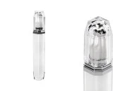 Akrilna bela roll-on bočica 20mL za kozmetičke preparate sa srebrnim prstenom Akrilna bela roll-on bočica 20mL za kozmetičke preparate sa srebrnim prstenom