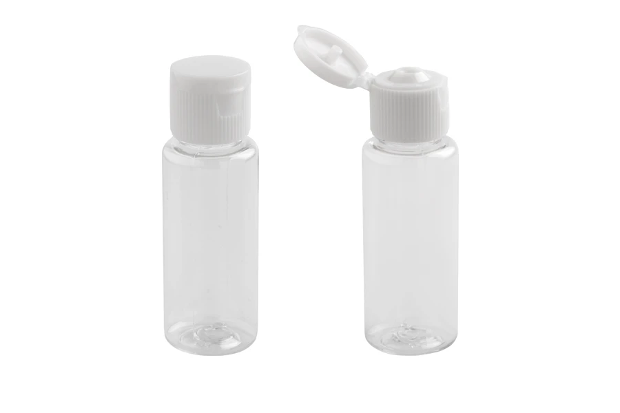 Plastična bočica 25mL za šampon sa flip-top zatvaračem - 50 kom Plastična bočica 25mL za šampon sa flip-top zatvaračem - 50 kom