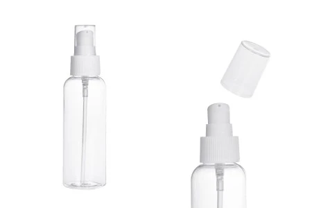 Plastična PET flašica 100mL sa pumpicom za kremu - 12 kom-1