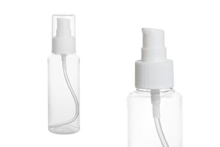 Plastična PET flašica 100mL za kreme sa pumpicom i zatvaračem - 12 kom-1