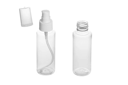 Plastična PET flašica 100mL za kreme sa pumpicom i zatvaračem - 12 kom-3