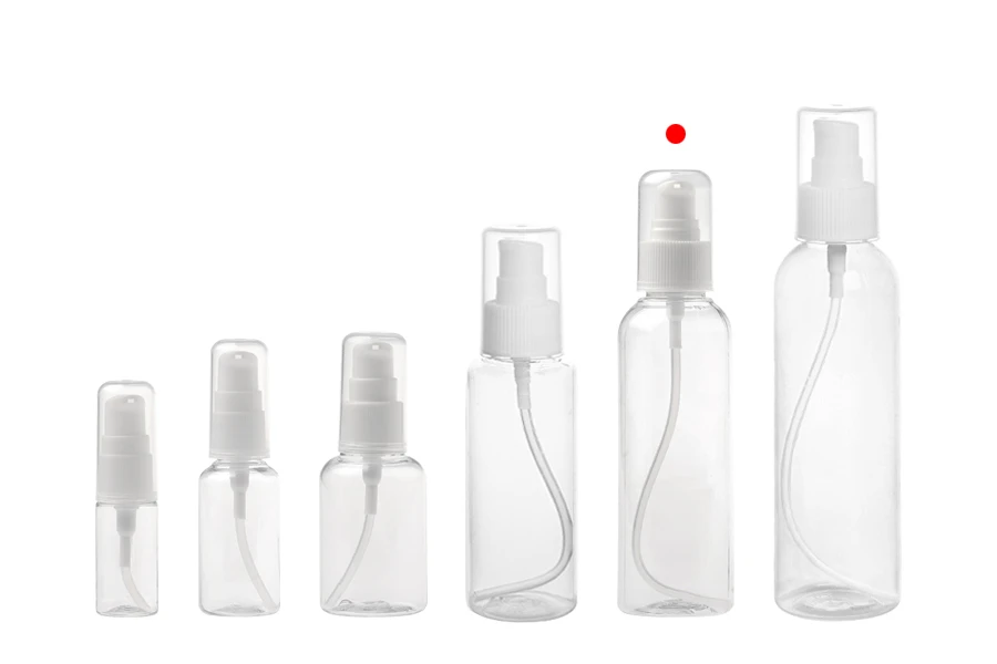Plastična PET flašica 150mL za kreme sa pumpicom i zatvaračem - 12 kom Plastična PET flašica 150mL za kreme sa pumpicom i zatvaračem - 12 kom