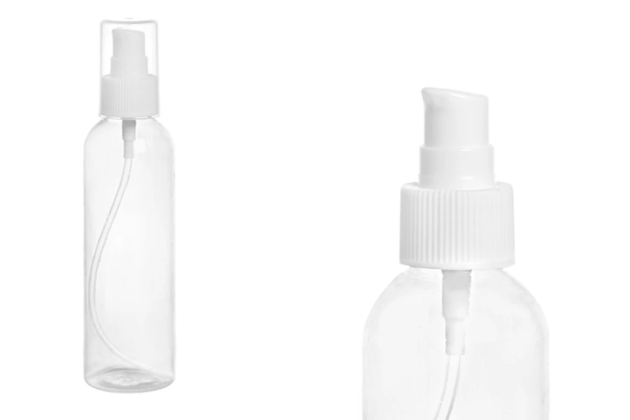 Plastična PET flašica 200mL za kreme sa pumpicom i zatvaračem - 12 kom Plastična PET flašica 200mL za kreme sa pumpicom i zatvaračem - 12 kom