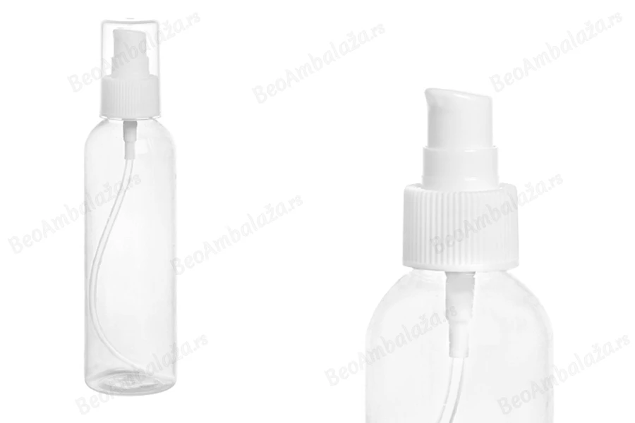 Plastična PET flašica 200mL za kreme sa pumpicom i zatvaračem - 12 kom-slika_proizvoda