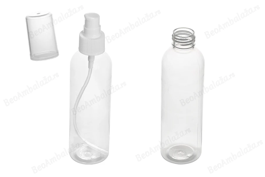 Plastična PET flašica 200mL za kreme sa pumpicom i zatvaračem - 12 kom-grupa_slika
