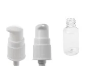 PET flašica 30mL za kreme sa pumpicom i providnim zatvaračem - 12 kom