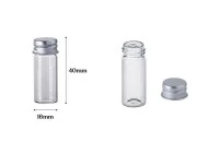 Staklena flašica 4mL sa aluminijumskim zatvaračem - 12 kom-dimenzije_slike