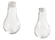 Staklena flaša u obliku sijalice 100mL - bez zatvarača Staklena flaša u obliku sijalice 100mL - bez zatvarača