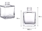 Staklena četvrtasta flaša 200mL PP 28 - pogodna za osveživače prostora Staklena četvrtasta flaša 200mL PP 28 - pogodna za osveživače prostora