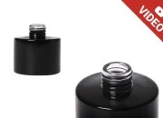 Staklena crna cilindrična bočica 100mL PP 28 Staklena crna cilindrična bočica 100mL PP 28
