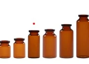 Staklena bočica 10mL karamel boje ili providna, za proizvode u farmaciji i homeopatiji, bez zatvarača - 12 kom