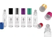 Staklena roll-on bočica 10mL sa staklenom kuglicom, srebrnim krstom i aluminijumskim zatvaračem - 12 kom-dimenzije_slike