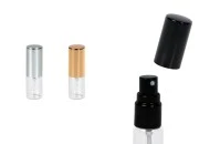 Staklena bočica 3mL za parfem sa sprejom i aluminijumskim zatvaračem - 6kom Staklena bočica 3mL za parfem sa sprejom i aluminijumskim zatvaračem - 6kom