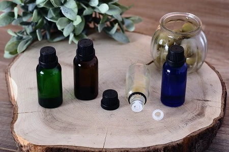 Staklena zelena bočica 30mL za ulje-4