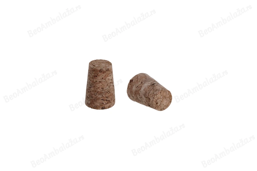 Konusni čep od prirodne plute 28x20/15 mm - za prečnik 17 mm (za flaše PP24 / PP25)-grupa_slika