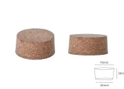 Široki konusni čep od prirodne plute 30x70/65 mm- za grlo PP77 Široki konusni čep od prirodne plute 30x70/65 mm- za grlo PP77