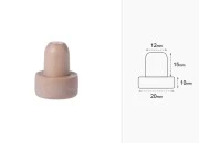 Čep od sintetičke silikonske plute f12 mm Čep od sintetičke silikonske plute f12 mm
