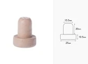 Čep od sintetičke silikonske plute f15,5 mm Čep od sintetičke silikonske plute f15,5 mm