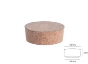 Široki konusni čep od prirodne plute 30x90/85 mm Široki konusni čep od prirodne plute 30x90/85 mm