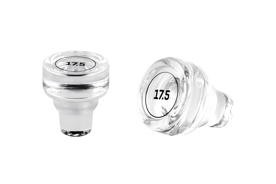 Stakleni okrugli providni čep f17,5 mm Stakleni okrugli providni čep f17,5 mm