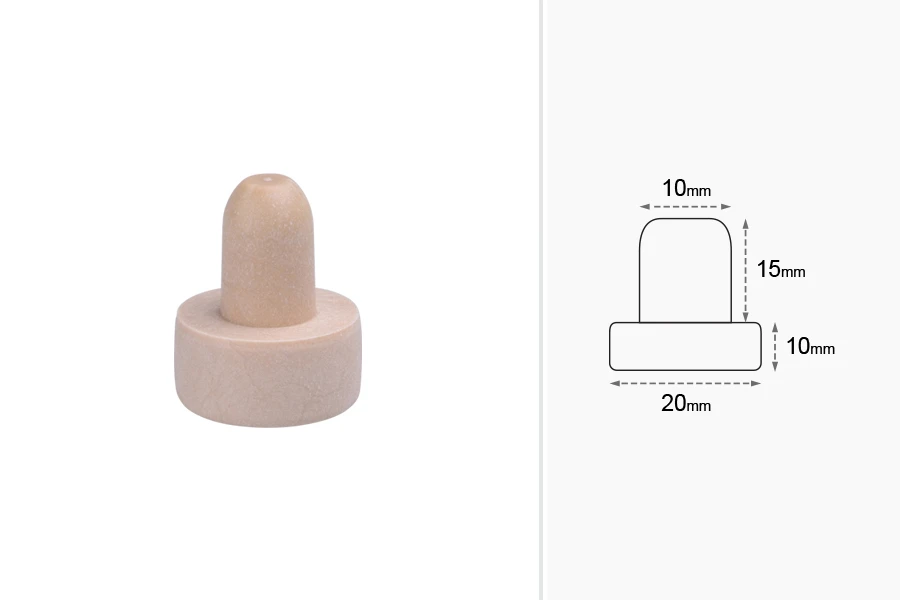 Čep od sintetičke silikonske plute f10 mm Čep od sintetičke silikonske plute f10 mm