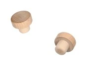 Čep od sintetičke silikonske plute f22 mm sa drvenom glavom Čep od sintetičke silikonske plute f22 mm sa drvenom glavom