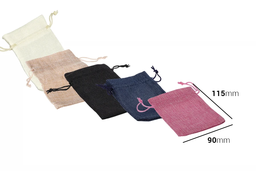 Platnena vrećica 90x115mm, više boja - 25 kom-dimenzije_slike