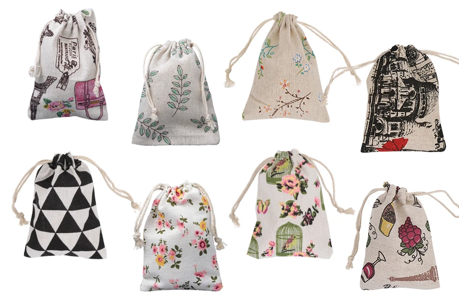 Platnena vrećica 100x140mm, više dizajna - 50 kom-slika_proizvoda