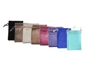 Platnena vrećica 100x140mm sa trakom, više boja - 50 kom-slika_proizvoda